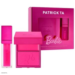 PATRICK TA x BARBIE Blush Duo & Lip Plumper Set-NEW
